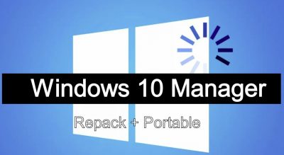 Windows 10 Manager Repack