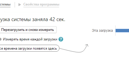 скорость загрузки ПК