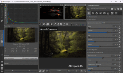rawtherapee darktable