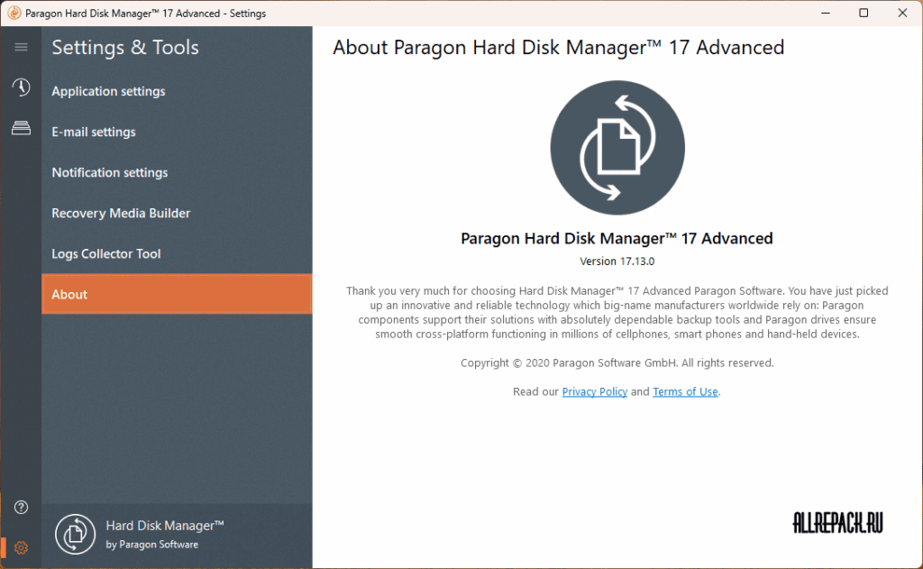 paragon hard disk manager windows